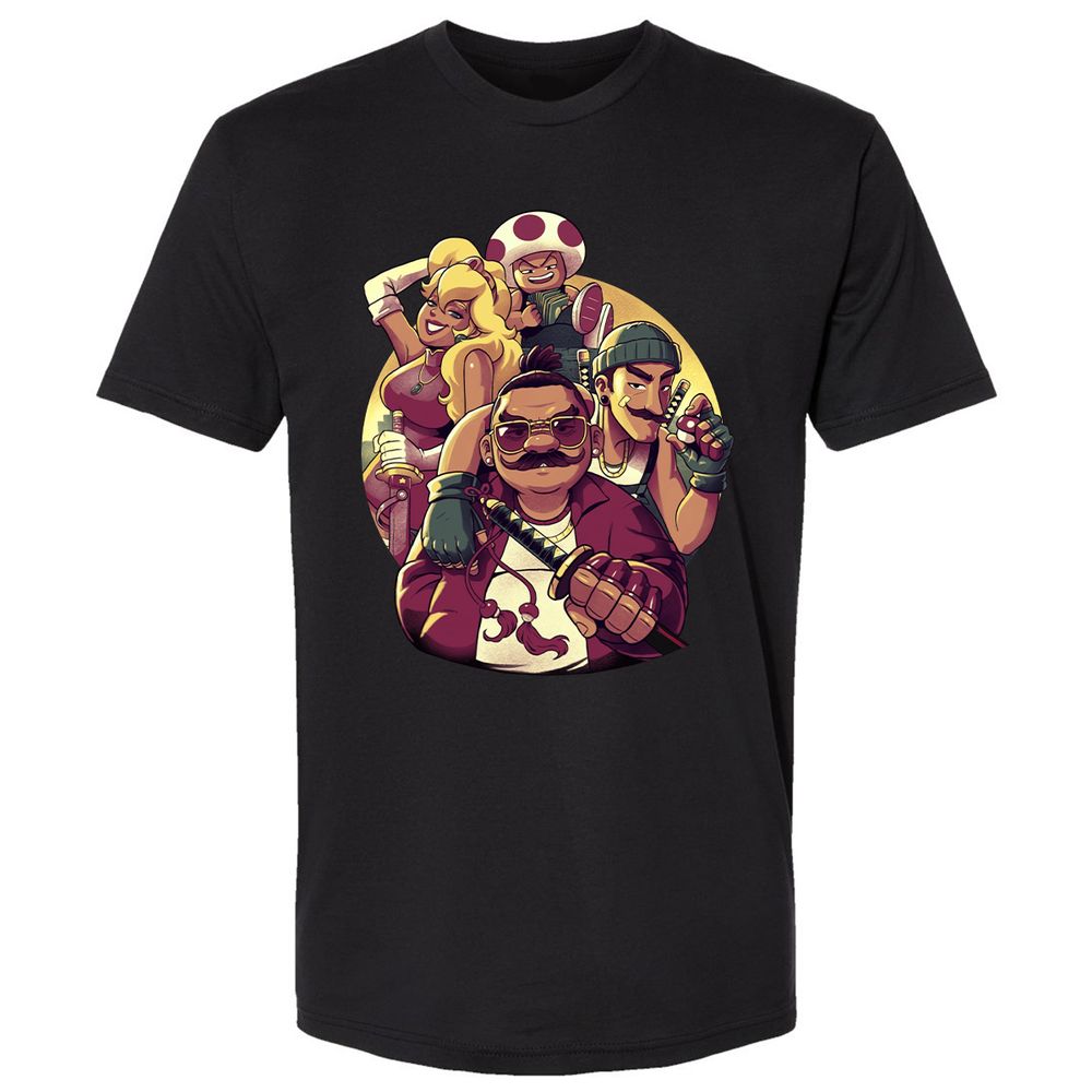 Premium Unisex T-Shirt - ZS87A9HY - Black - 1