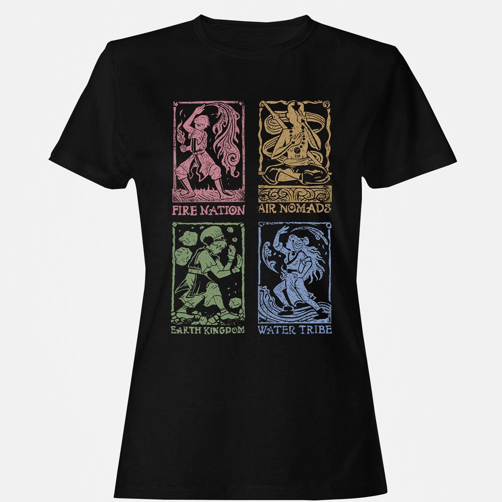 Women's T-Shirt - VX4H667H - Black - 1