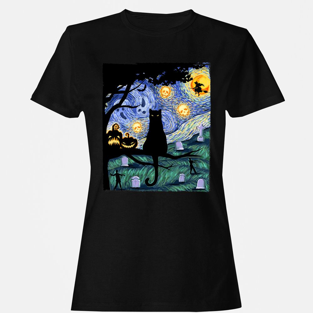 Women's T-Shirt - KH1BEVYS - Black - 1