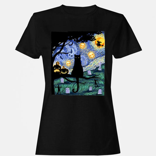 Women's T-Shirt - KH1BEVYS - Black - 1