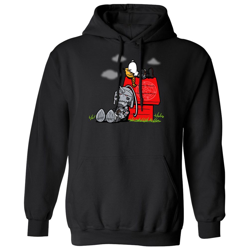 Classic Unisex Hoodie - J6A21AX4 - Black - 1