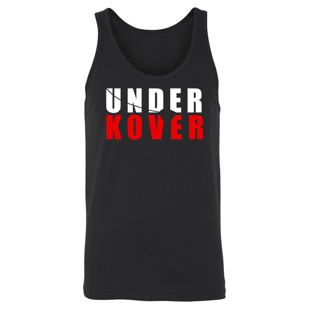 Unisex Jersey Tank - YEYJKCDE - Black - 1