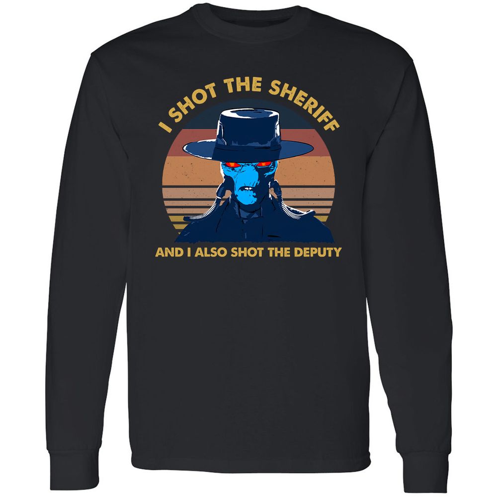 Long Sleeve T-Shirt - Q9Y7GLQB - Black - 1