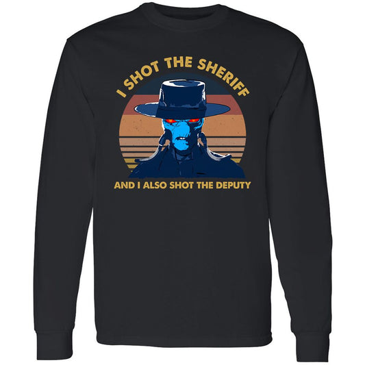 Long Sleeve T-Shirt - Q9Y7GLQB - Black - 1