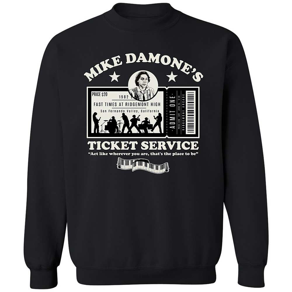 Damone's Ticket Service - Black - 1
