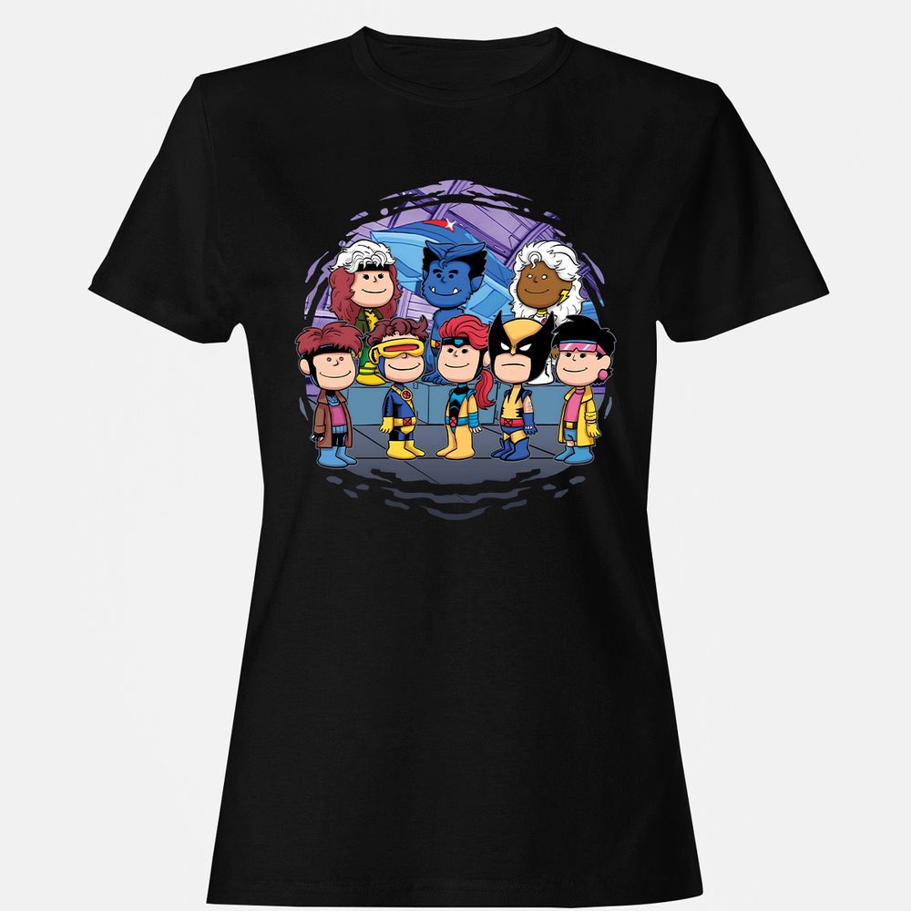 Women's T-Shirt - AHXU1BEW - Black - 1