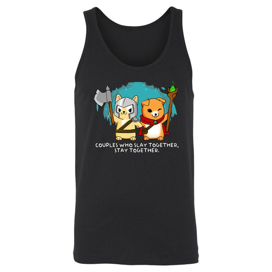 Unisex Jersey Tank - M8ZU53QG - Black - 1