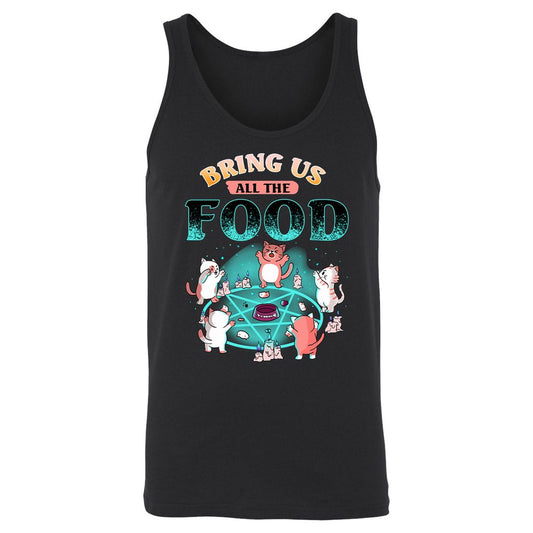 Unisex Jersey Tank - AANFDARV - Black - 1