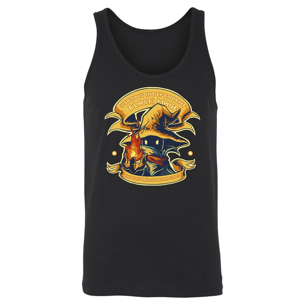 Unisex Jersey Tank - TYTGS1J9 - Black - 1