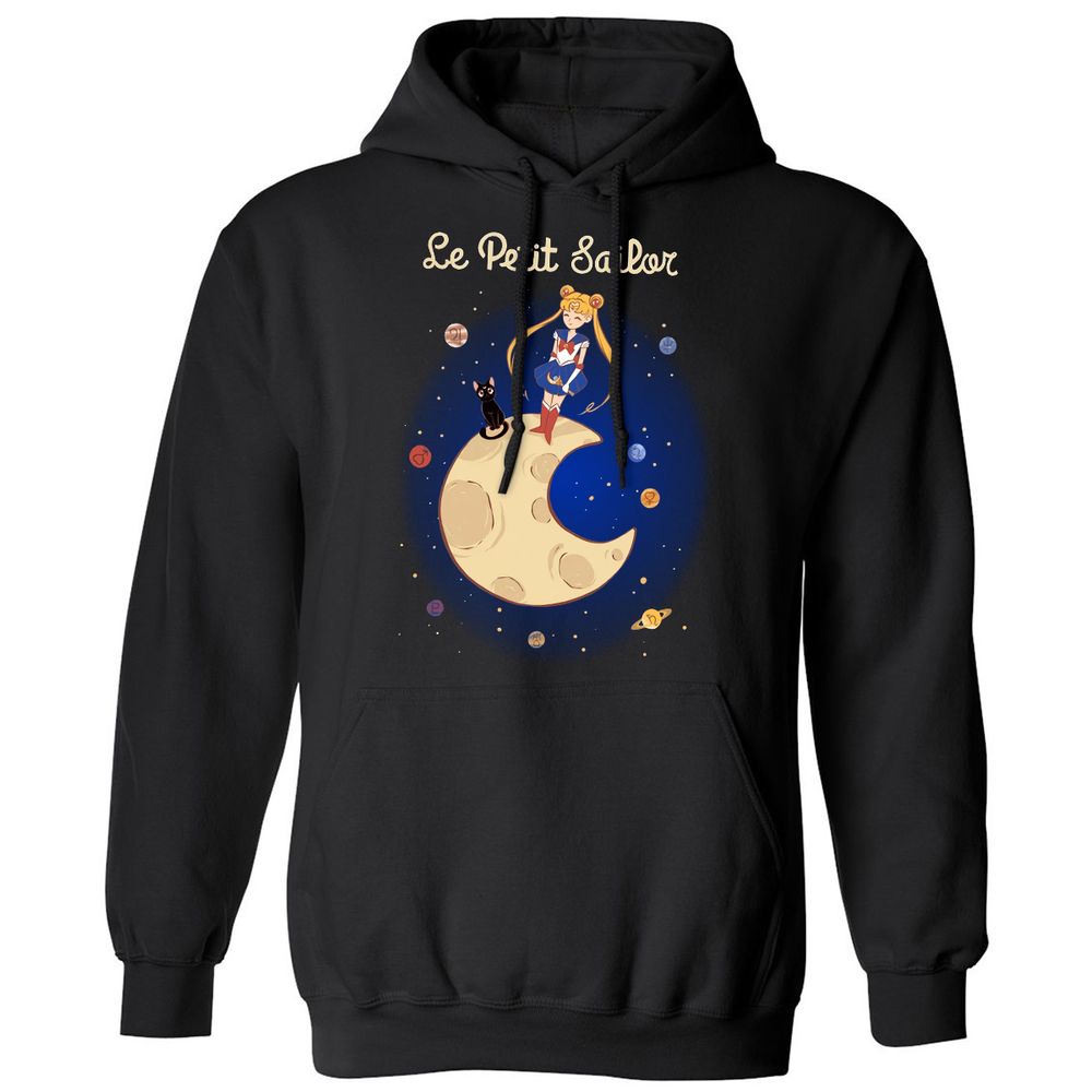 Classic Unisex Hoodie - Y39X7A4K - Black - 1
