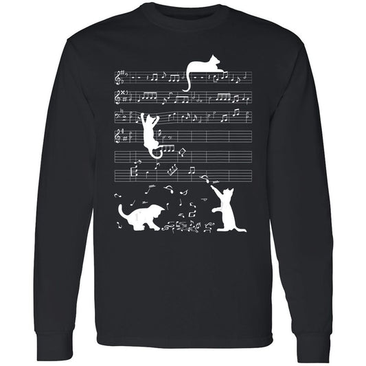 Long Sleeve T-Shirt - 68MBX9BK - Black - 1