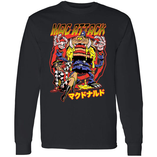 Long Sleeve T-Shirt - GWKB8QW8 - Black - 1