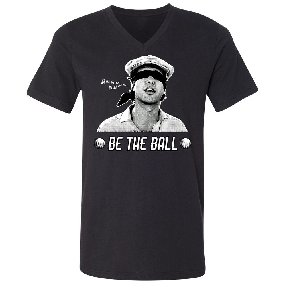 Unisex V-Neck T-Shirt - LL9NPN31 - Black - 1
