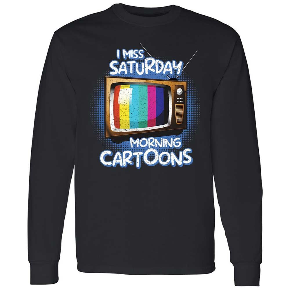 Long Sleeve T-Shirt - RJXH7C78 - Black - 1