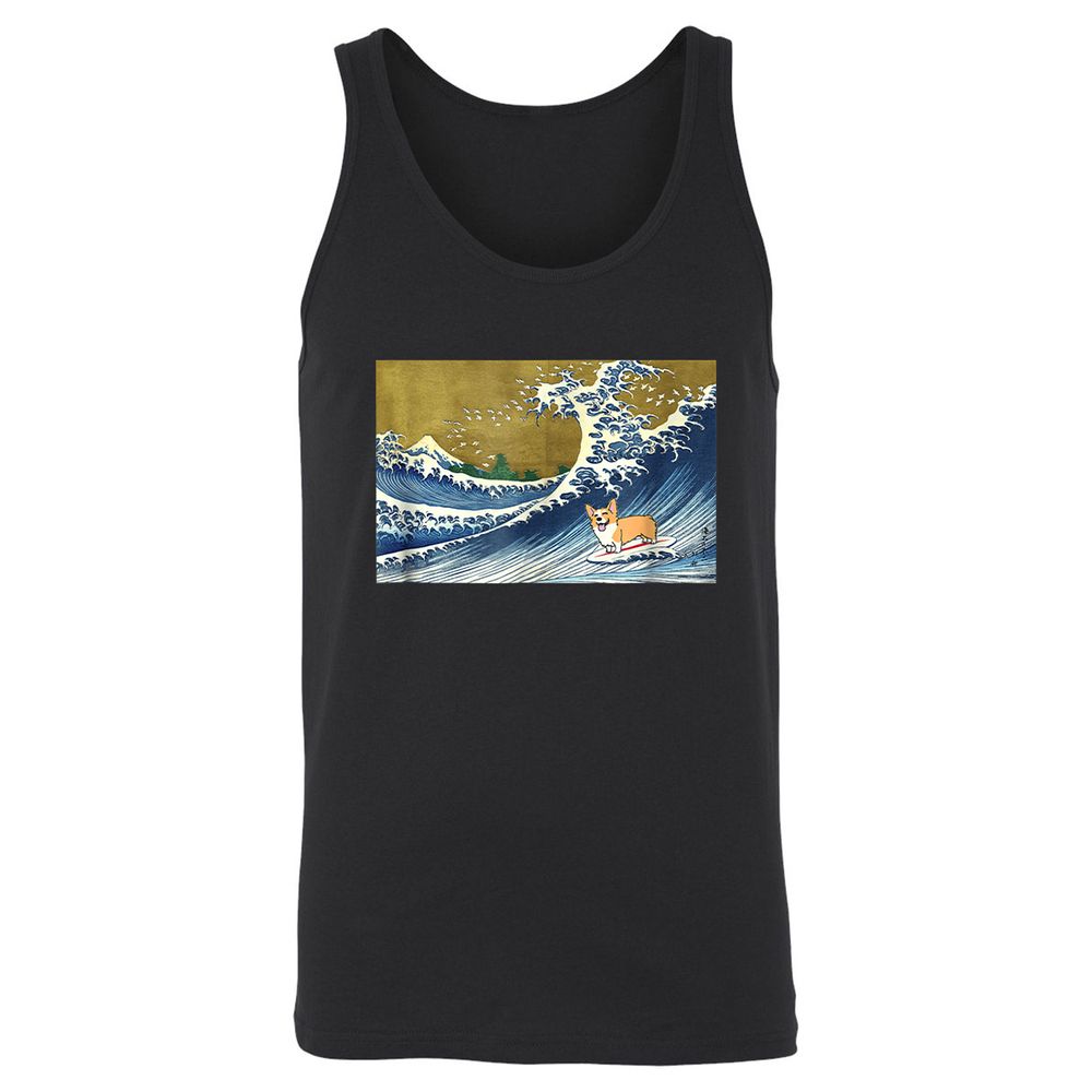 Unisex Jersey Tank - 918UC8LK - Black - 1
