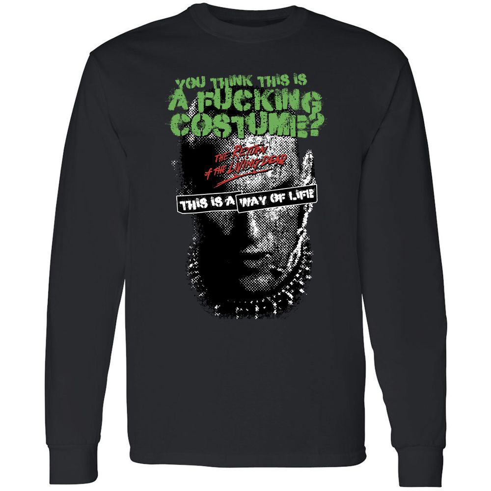 Long Sleeve T-Shirt - HNT5DLNT - Black - 1