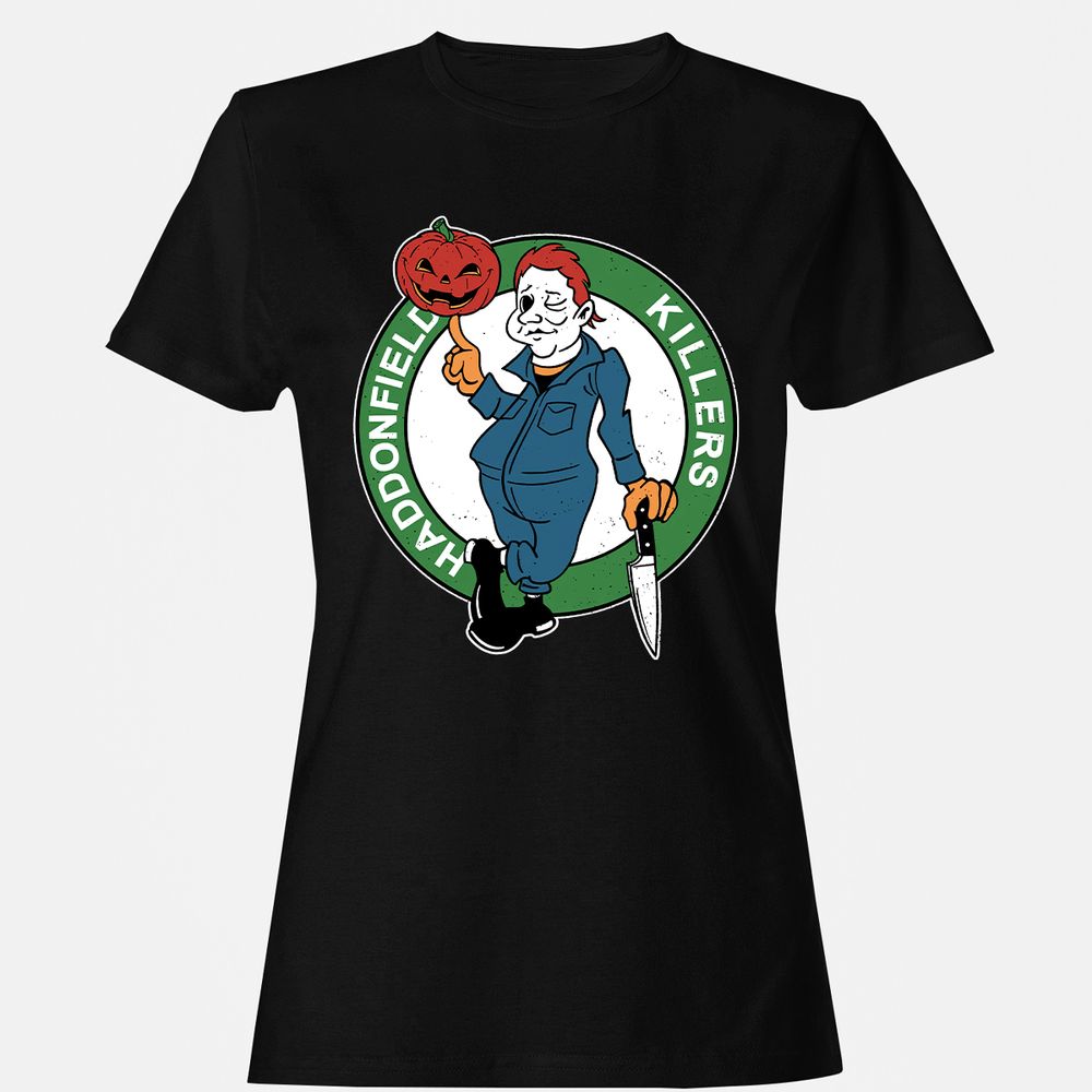 Women's T-Shirt - SUNK4HSB - Black - 1