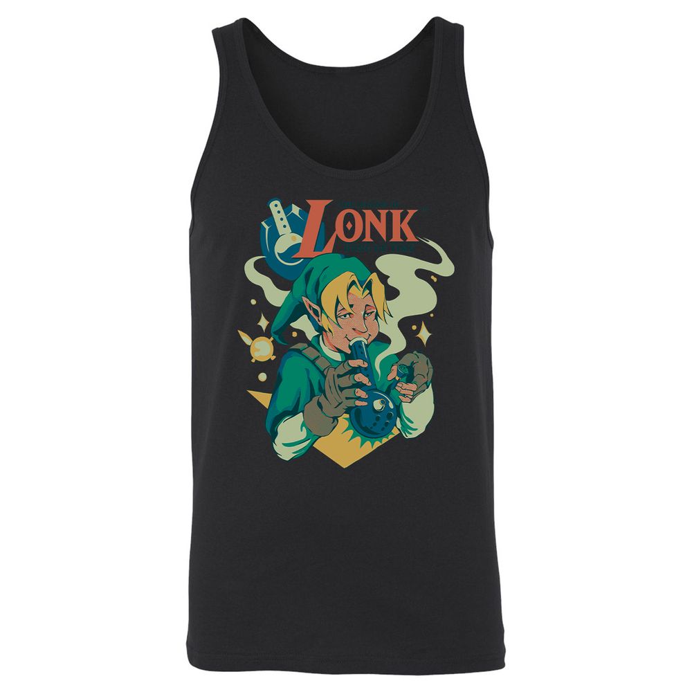 Unisex Jersey Tank - Q5T513PS - Black - 1