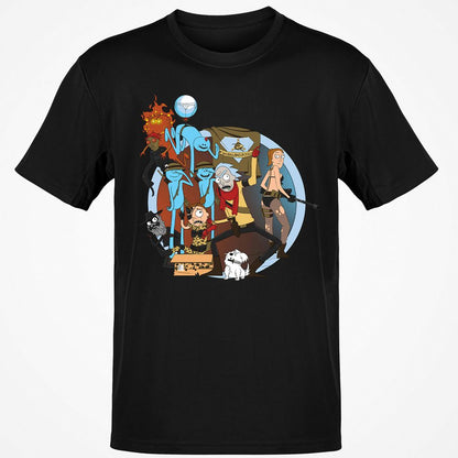 Classic Unisex T-Shirt - X316XWQG - Black - 1