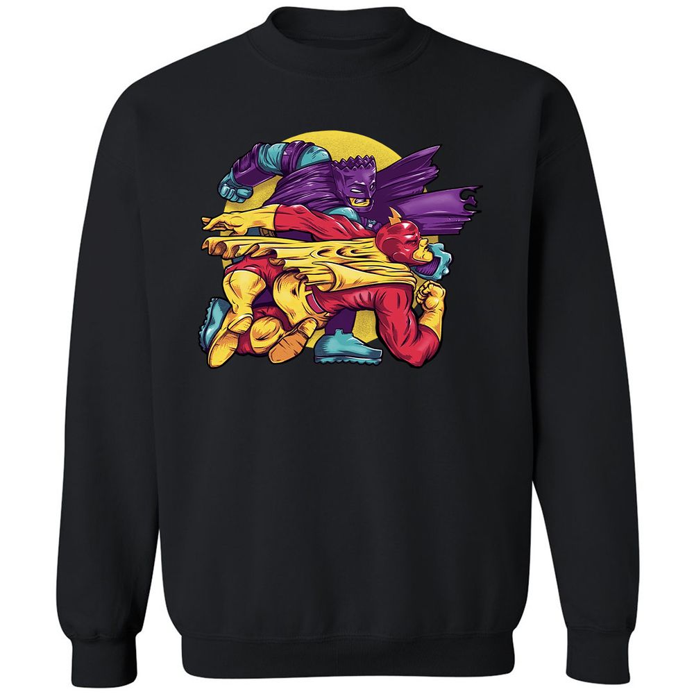 Classic Unisex Sweatshirt - HTL7LAMK - Black - 1