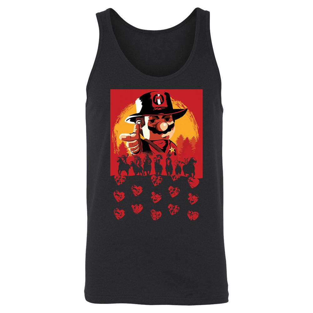 Unisex Jersey Tank - JJQBRKR4 - Black - 1