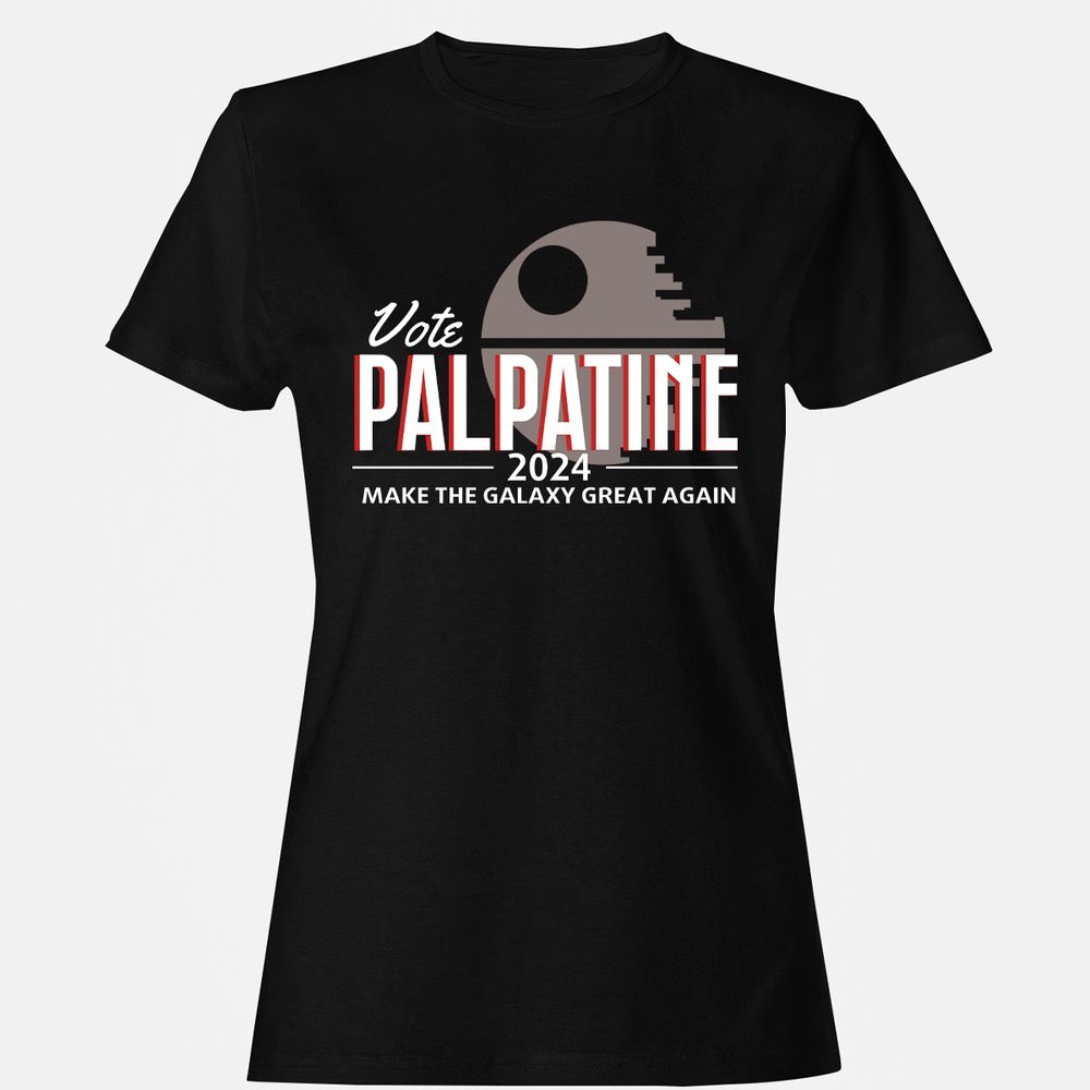 Women's T-Shirt - HXEMFD9U - Black - 1