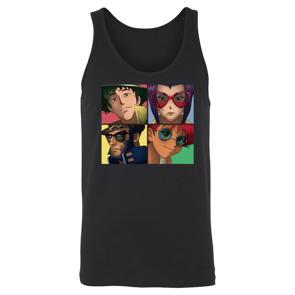 Unisex Jersey Tank - TJ1DN88W - Black - 1