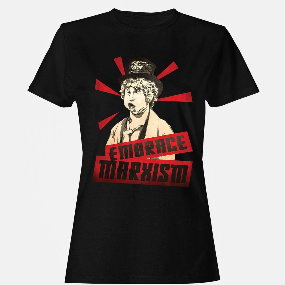 Women's T-Shirt - QX7N1BZH - Black - 1