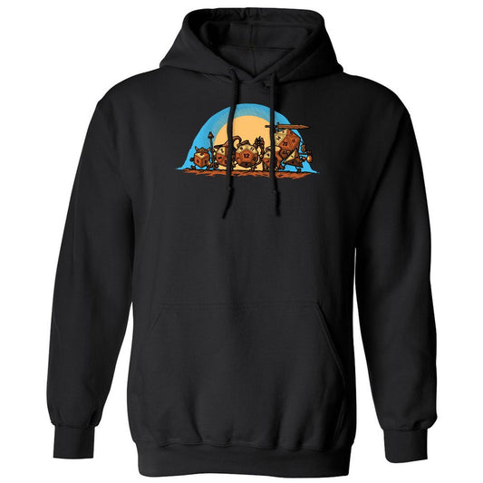 Classic Unisex Hoodie - CQU1FLZ2 - Black - 1