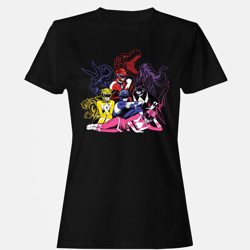 Women's T-Shirt - QPZKT9BK - Black - 1