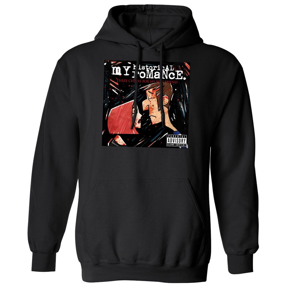Classic Unisex Hoodie - FHD7BHLQ - Black - 1
