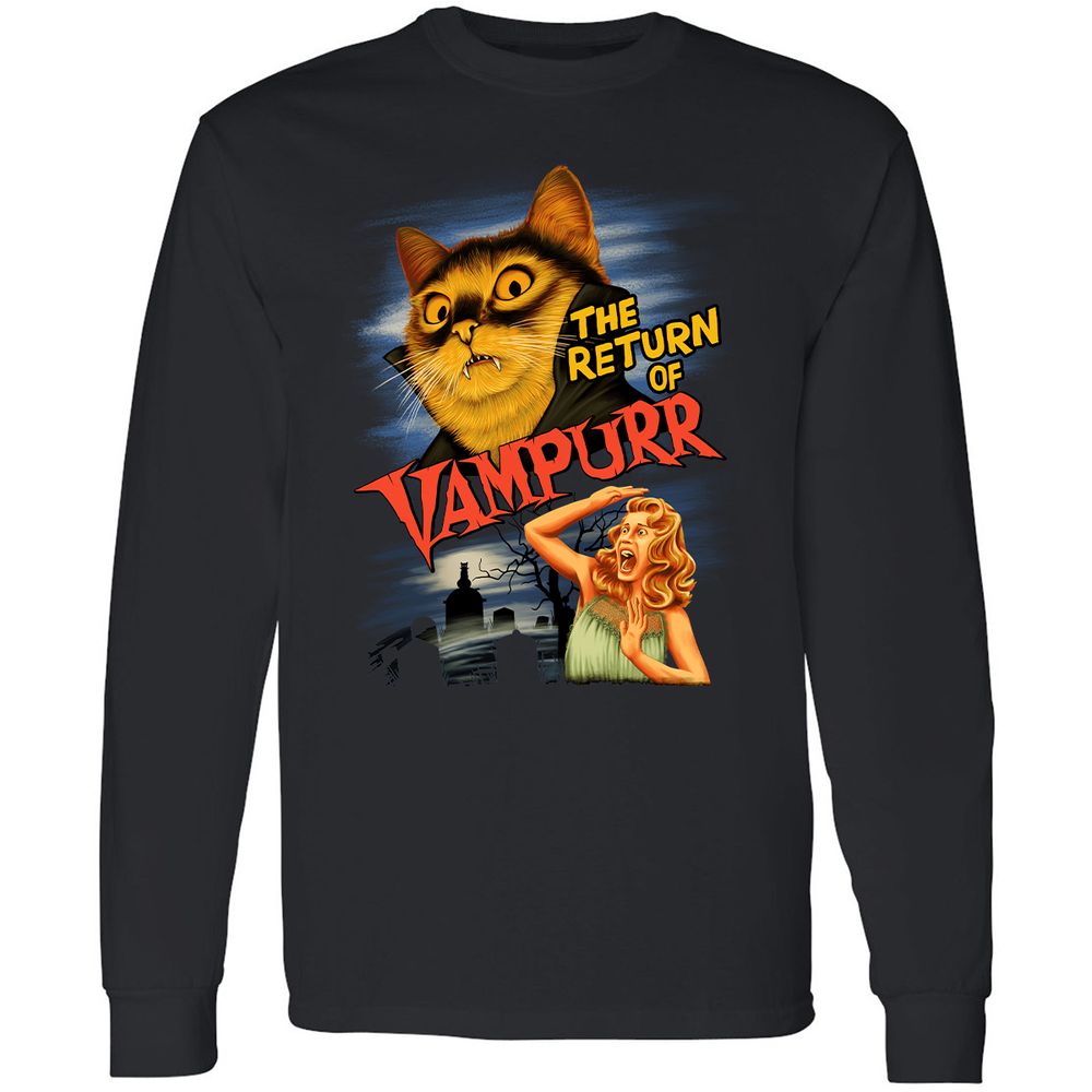 Long Sleeve T-Shirt - HH9MF6AG - Black - 1