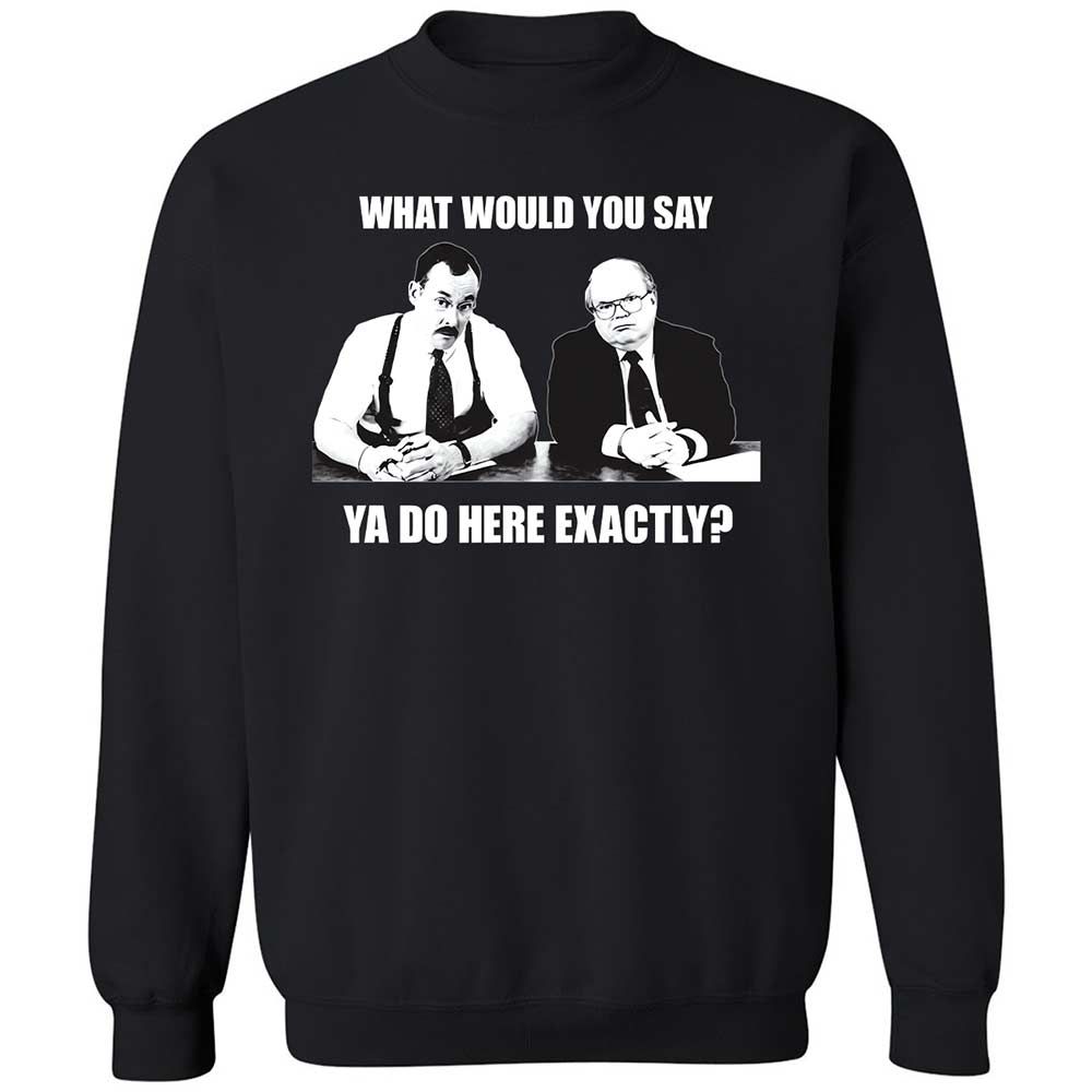 Classic Unisex Sweatshirt - QFY76S96 - Black - 1