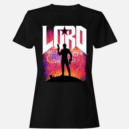 Women's T-Shirt - JHEVFR47 - Black - 1