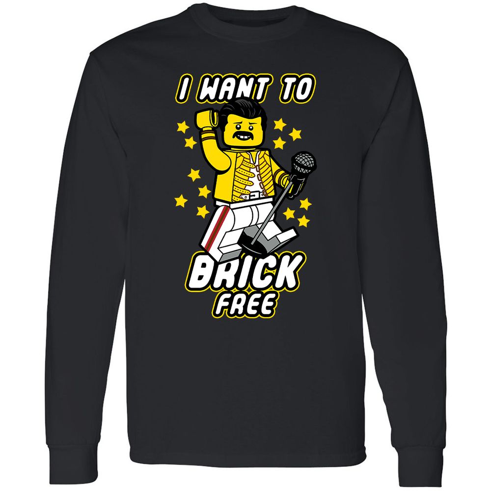 Long Sleeve T-Shirt - WJF8TASY - Black - 1