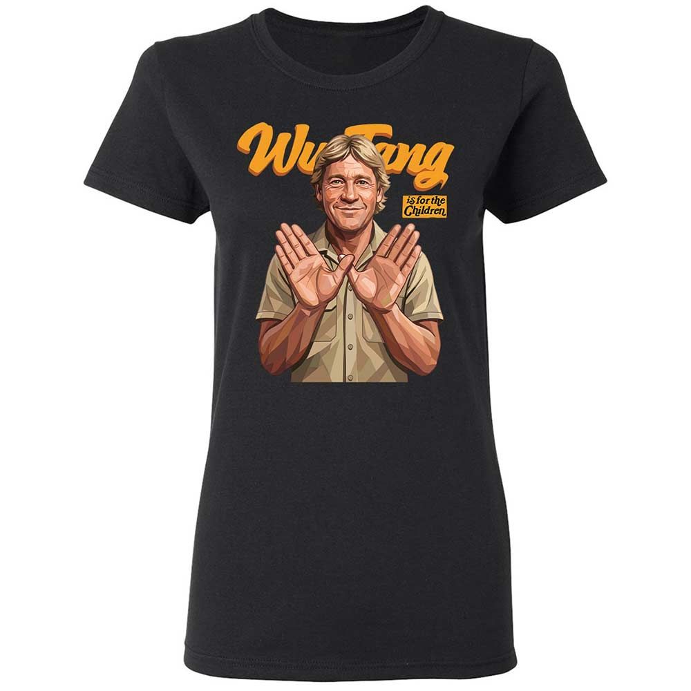 Steve Irwin or the Children - Black - 1