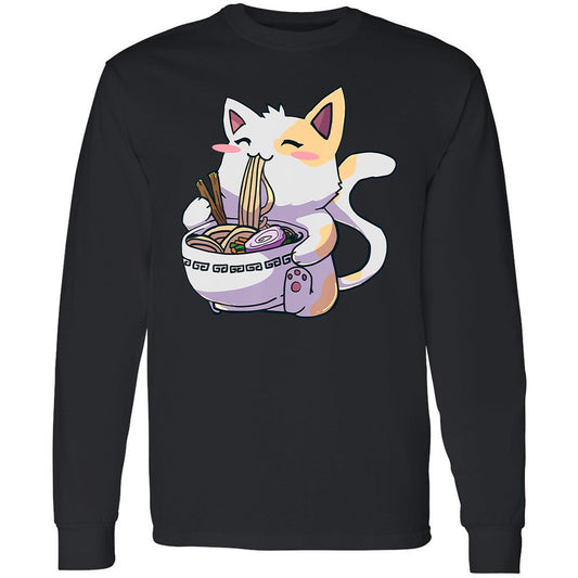 Long Sleeve T-Shirt - WQDTM5V4 - Black - 1