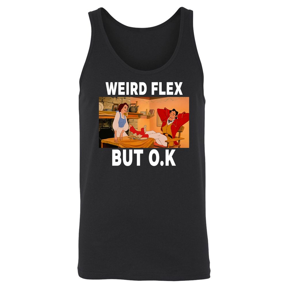Unisex Jersey Tank - VRNZH87V - Black - 1