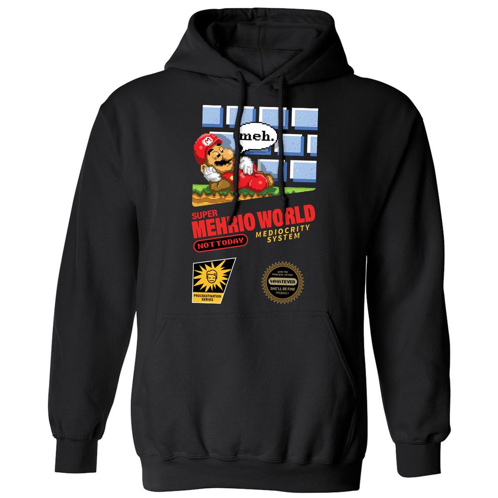 Classic Unisex Hoodie - M4W969C7 - Black - 1