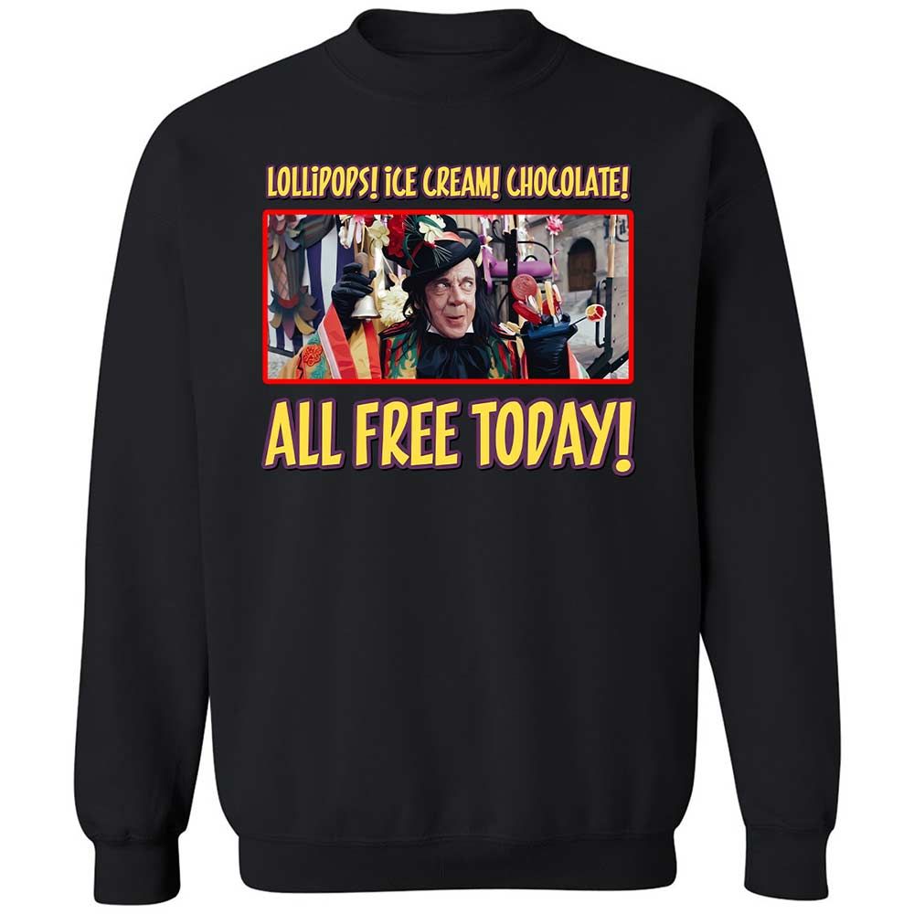 Classic Unisex Sweatshirt - QJV14LXJ - Black - 1