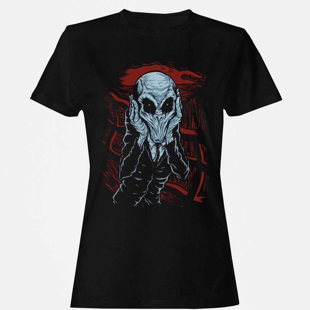 Women's T-Shirt - HDADE323 - Black - 1
