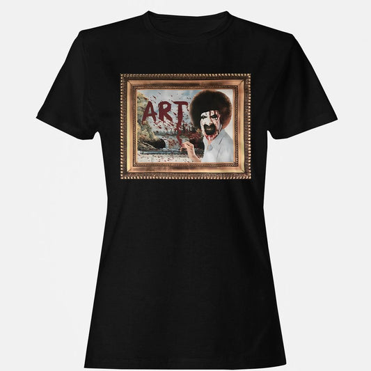 Women's T-Shirt - 2FWMCKTR - Black - 1