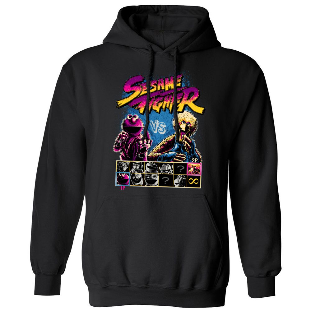 Classic Unisex Hoodie - WTE5XAFT - Black - 1