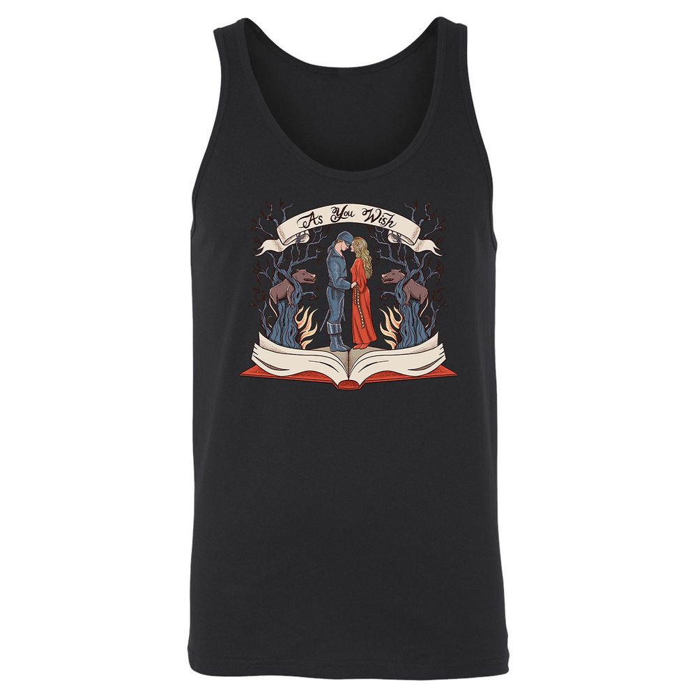 Unisex Jersey Tank - QZ82KQPW - Black - 1