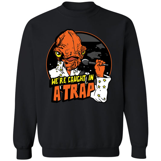 Classic Unisex Sweatshirt - 3XNXZMHN - Black - 1