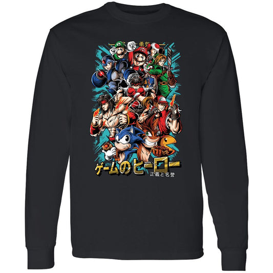 Long Sleeve T-Shirt - MCNPJ5W3 - Black - 1