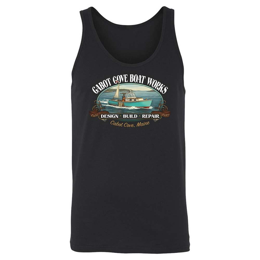 Unisex Jersey Tank - CYN9S6LV - Black - 1