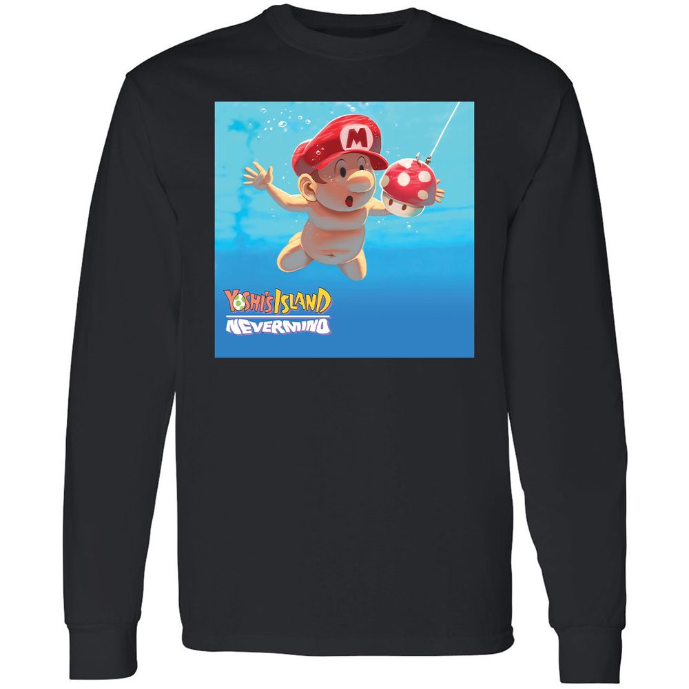 Long Sleeve T-Shirt - AZSKKE81 - Black - 1