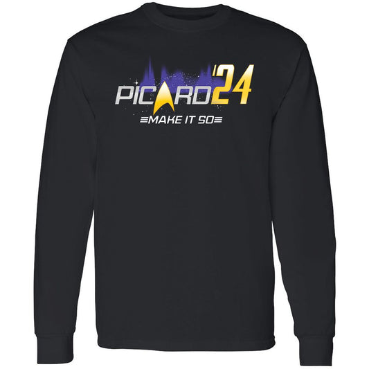 Long Sleeve T-Shirt - 2Q7RZXZM - Black - 1