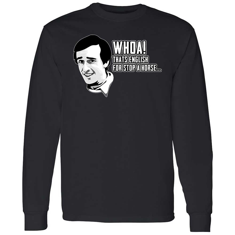 Long Sleeve T-Shirt - QFNP3US7 - Black - 1